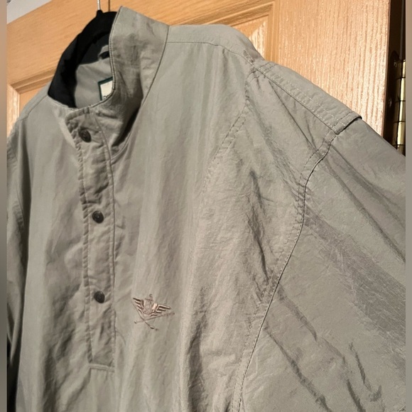 Vintage Dockers Tan Bomber Half Zip Golf Jacket - Picture 6 of 14